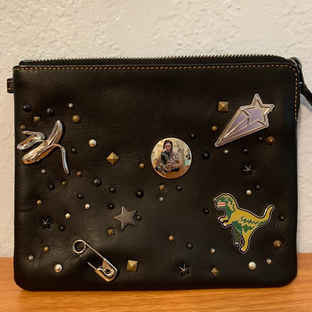 Coach rexy pouch